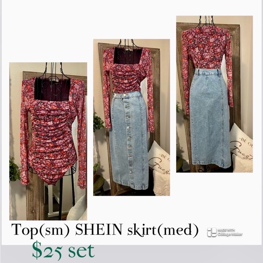 Cute outfit for spring or summer!🌸